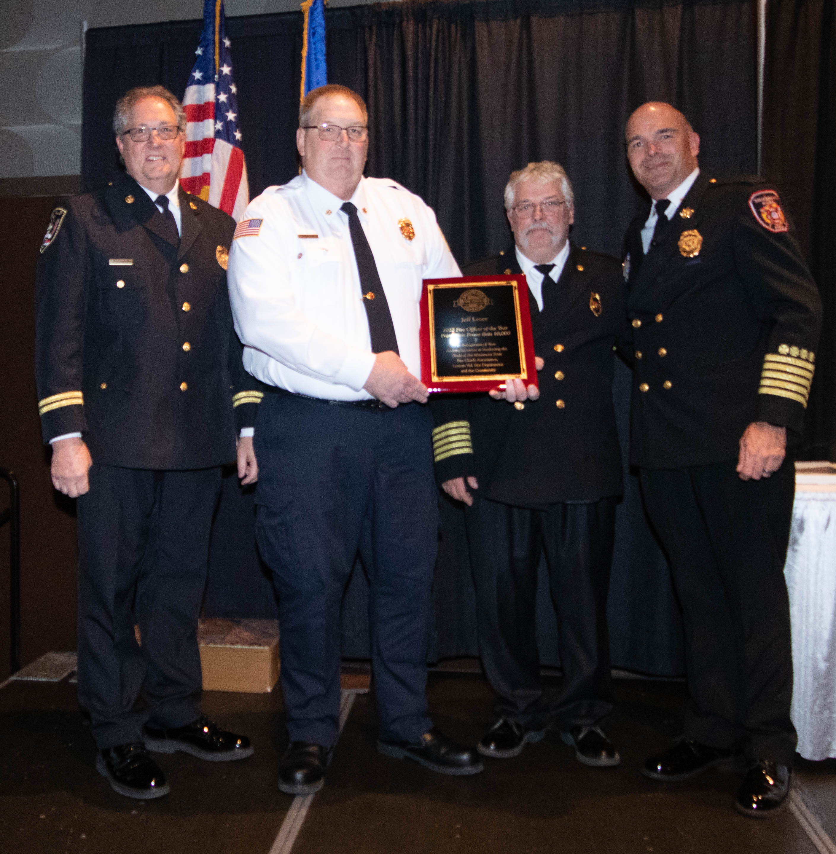 Past Fire Officer of the Year Award Winners