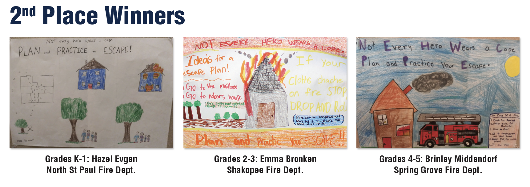 Linn Grove Student Wins Fire Safety Poster Contest - Linn-Mar Community  School District